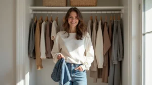 Anya kapszulagardrób ruhákkal