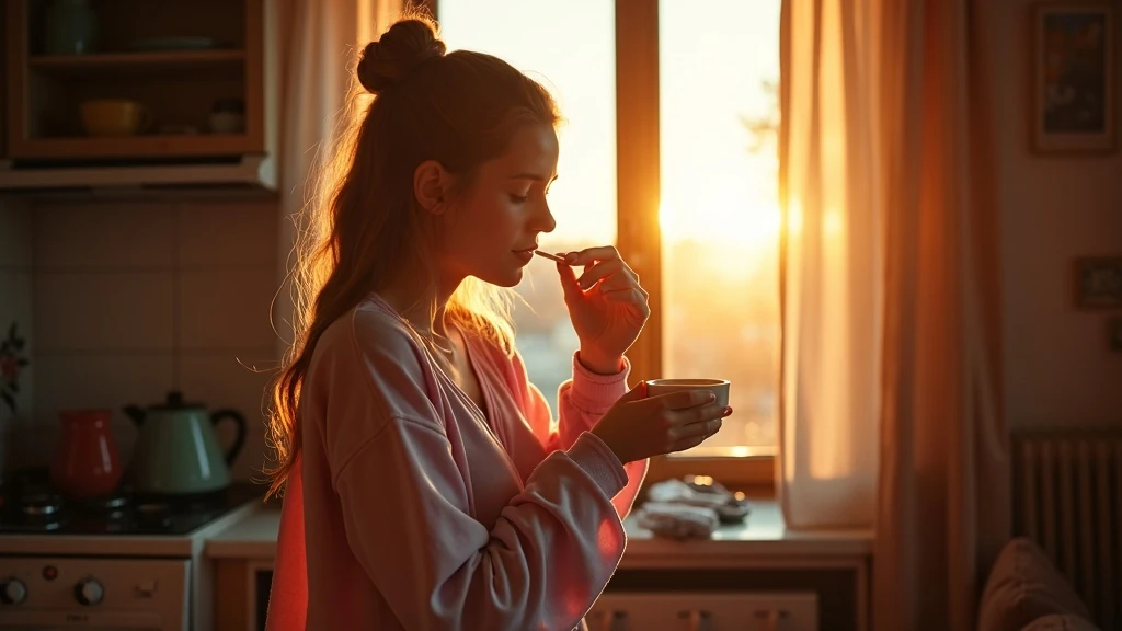 Csendes kora reggel anya