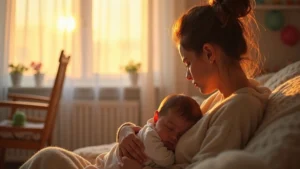 Anya hajnali merengésben