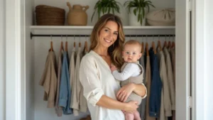 Anyuka kapszulagardrób reggel