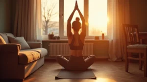 Napindító otthoni jóga