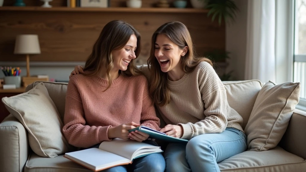 Anya-lány őszinte beszélgetés