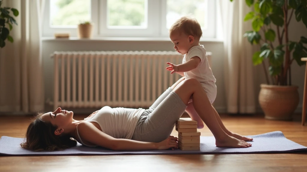 Anya légzőgyakorlat közben