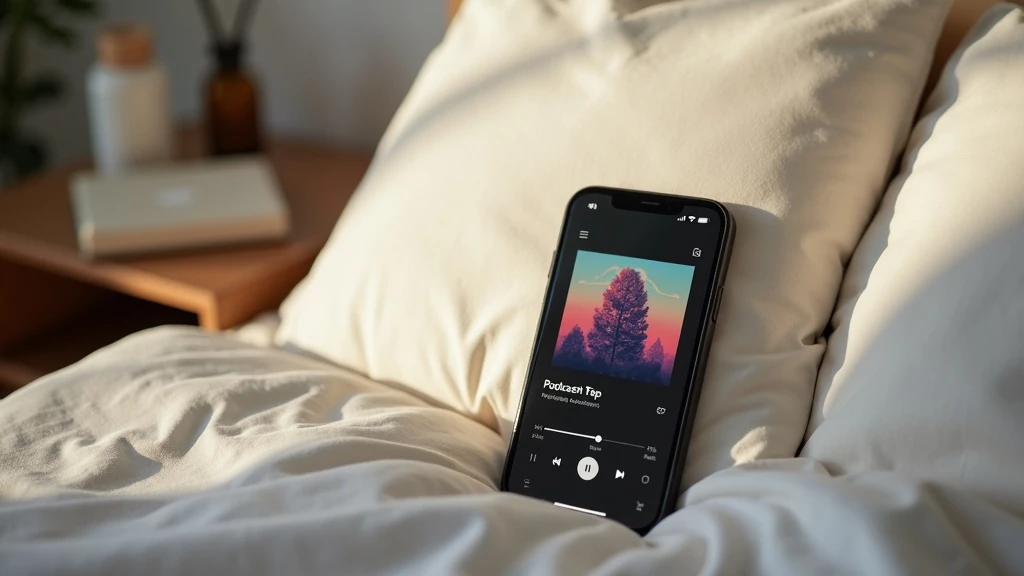 Podcast app éjjeliszekrényen