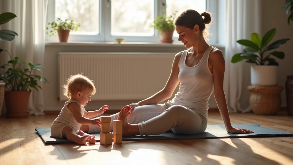 Pilates otthon anyával