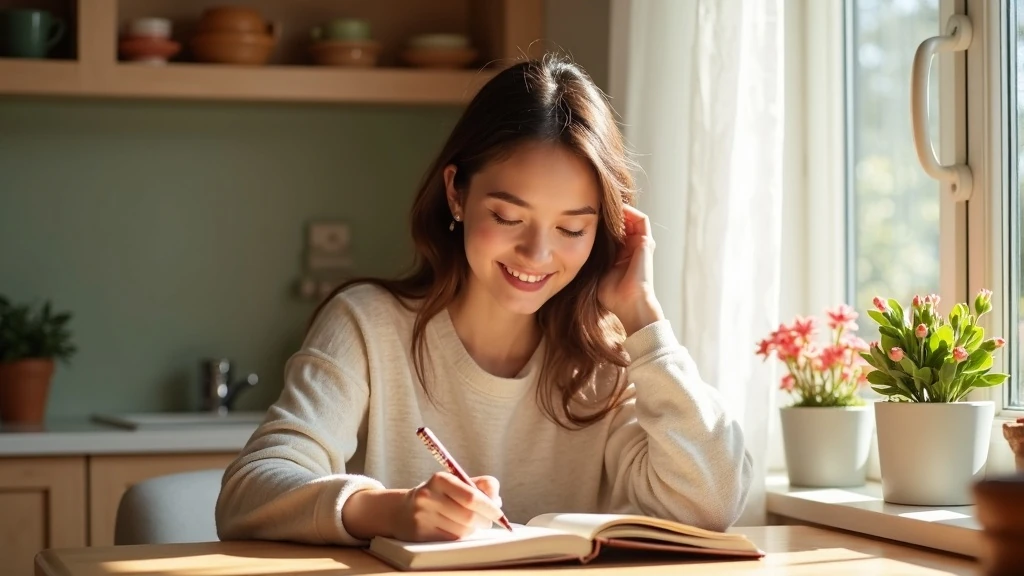 Ciklusnapló relaxált reggel