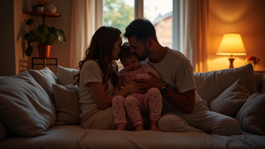 Legyen közös búcsú Családi ölelés lefekvés előtt