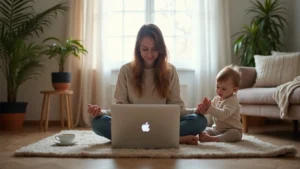 Otthoni munka és nyújtás