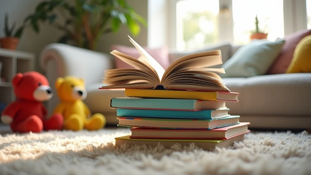 Gyerekkönyvek kísérletekről halomban