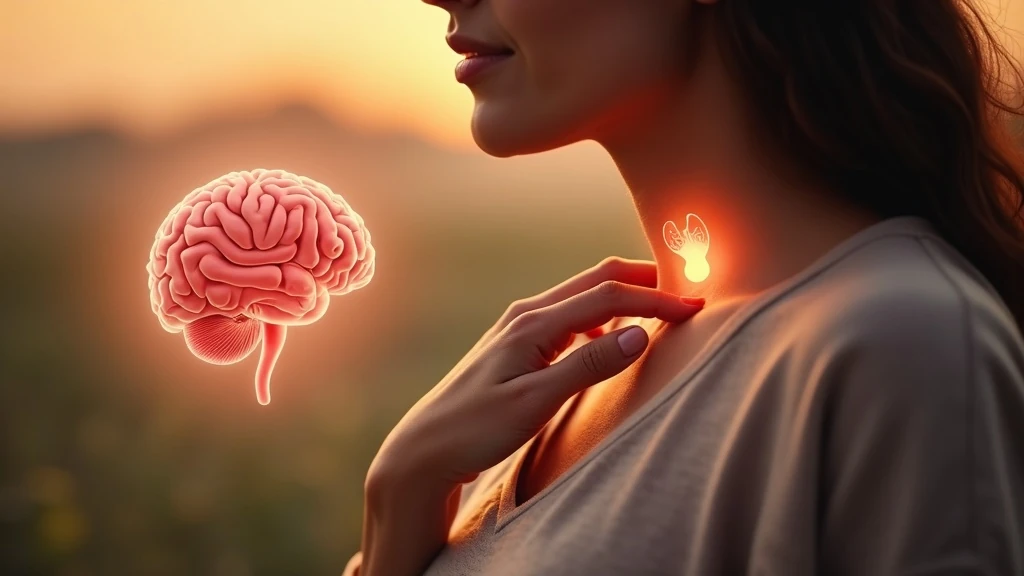 Kismama pajzsmiriggyel és babával